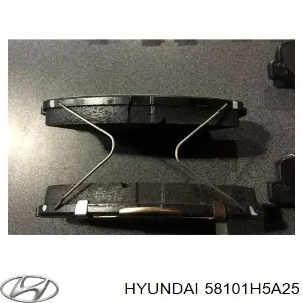 58101H5A25 Hyundai/Kia Sapatas do freio dianteiras de disco
