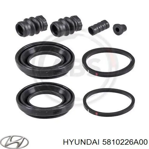 5810226A00 Hyundai/Kia Kit de reparação de suporte do freio dianteiro