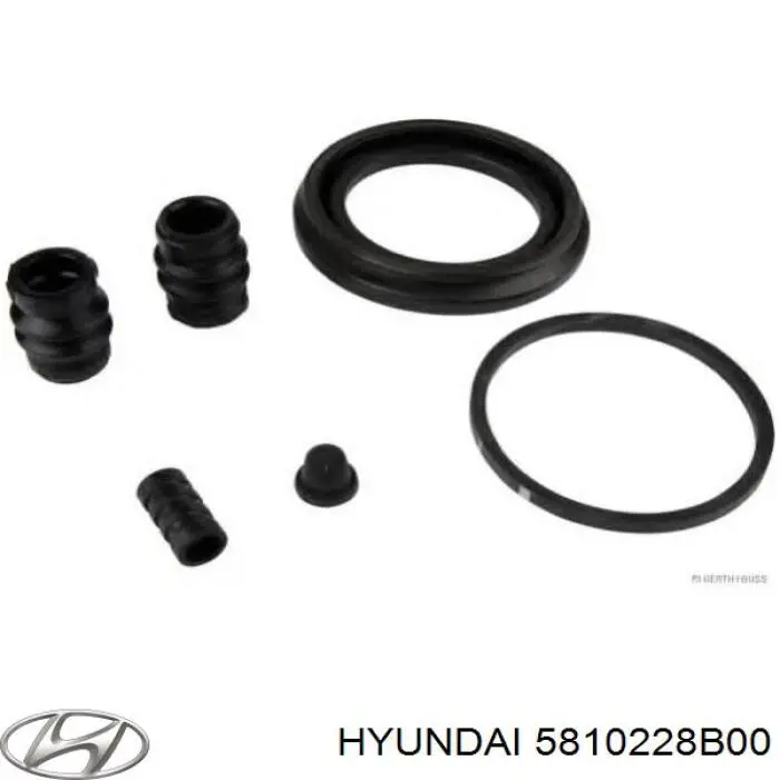 Compre 5810228B00 Hyundai/Kia Kit de reparação de suporte do freio dianteiro