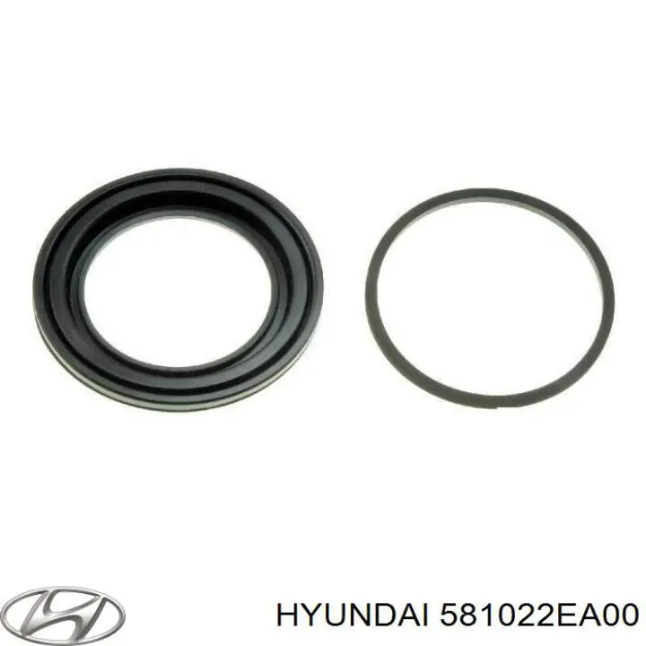 581022EA00 Hyundai/Kia Kit de reparação de suporte do freio dianteiro