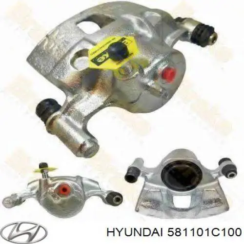 Suporte do freio dianteiro esquerdo Hyundai/Kia 581101C100 preço, a partir de 69,81 USD