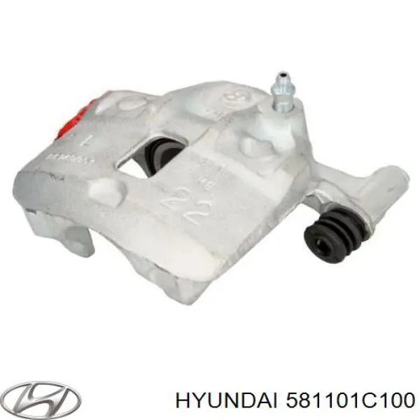 Compre 581101C100 Hyundai/Kia Suporte do freio dianteiro esquerdo