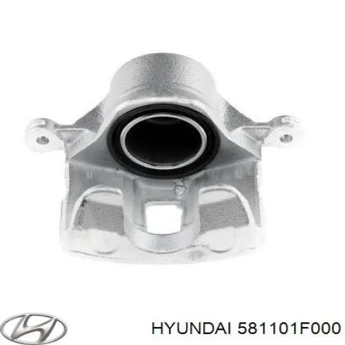581101F000 Hyundai/Kia Suporte do freio dianteiro esquerdo