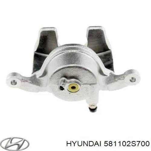 581102S700 Hyundai/Kia Suporte do freio dianteiro esquerdo