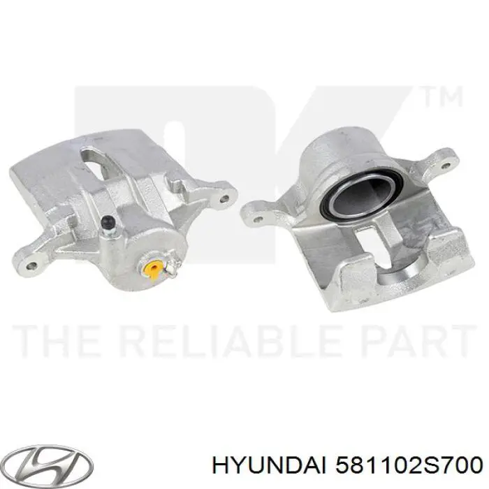Suporte do freio dianteiro esquerdo Hyundai/Kia 581102S700 preço, a partir de 73,21 USD