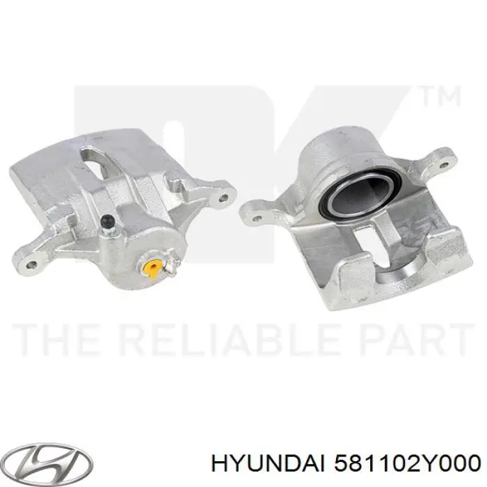 Suporte do freio dianteiro esquerdo Hyundai/Kia 581102Y000 preço, a partir de 73,21 USD