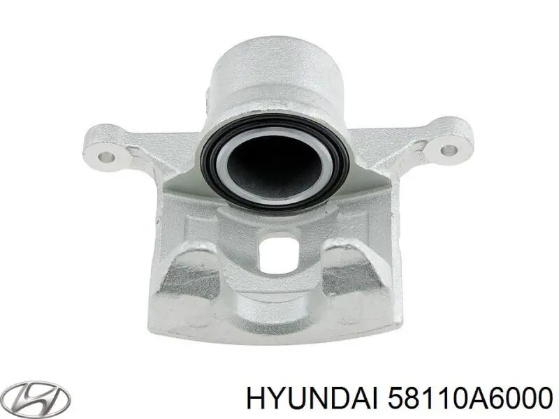 58110A6000 Hyundai/Kia Suporte do freio dianteiro esquerdo