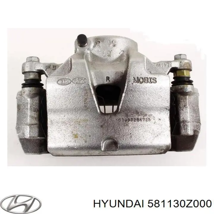 581130Z000 Hyundai/Kia Kit de reparação de suporte do freio dianteiro