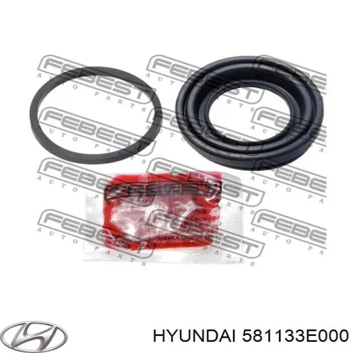 Compre 581133E000 Hyundai/Kia Kit de reparação de suporte do freio dianteiro