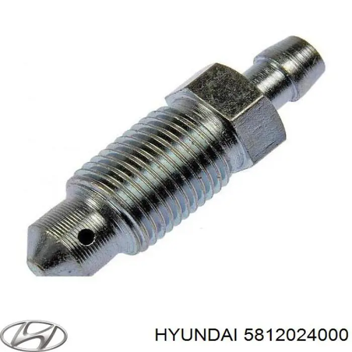 5812024000 Hyundai/Kia Tubo de ligação de bombeio de suporte do freio dianteiro