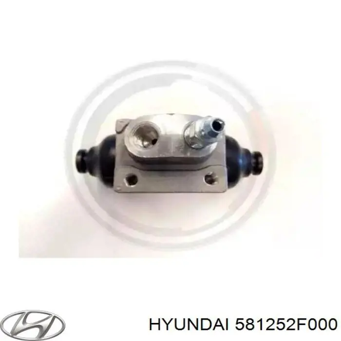 581252F000 Hyundai/Kia Tubo de ligação de bombeio de suporte do freio dianteiro