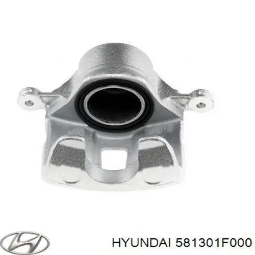 581301F000 Hyundai/Kia Suporte do freio dianteiro direito