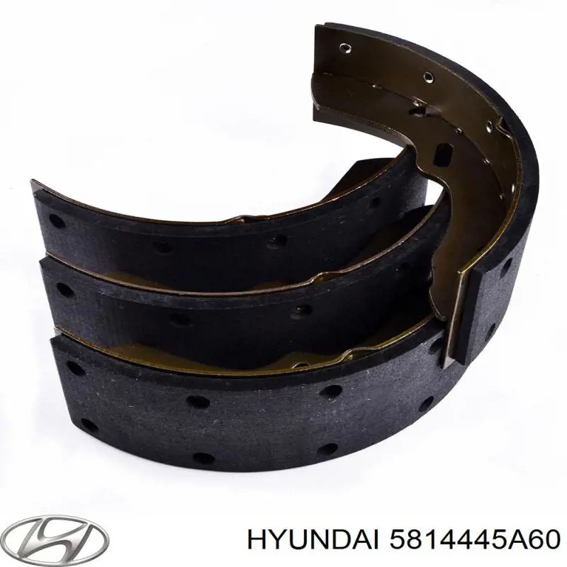 5814445A60 Hyundai/Kia Placa sobreposta do freio traseira (TRUCK)