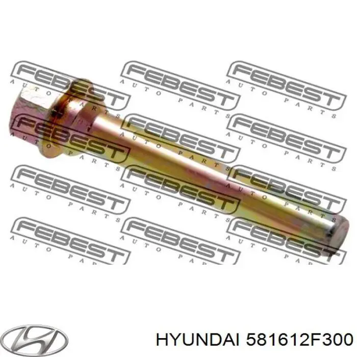 581612F300 Hyundai/Kia Guia inferior de suporte dianteiro