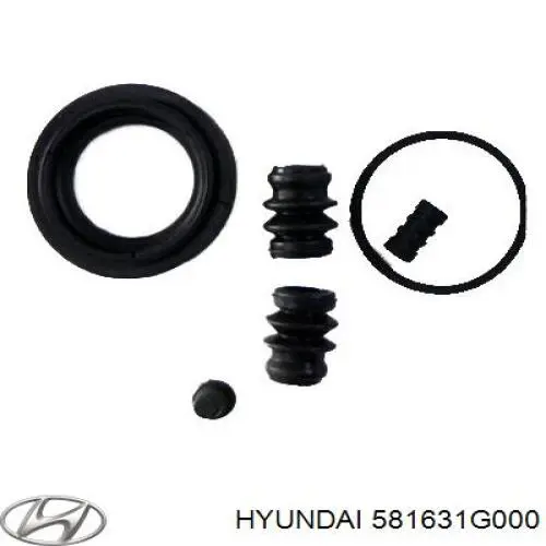 Kit de reparação de suporte do freio dianteiro Hyundai/Kia 581631G000 preço, a partir de 11,42 USD