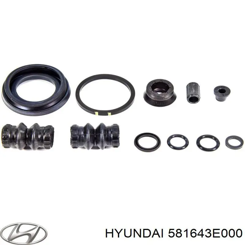 Bota de proteção de suporte guia do freio traseiro Hyundai/Kia 581643E000 preço, a partir de 14,20 USD