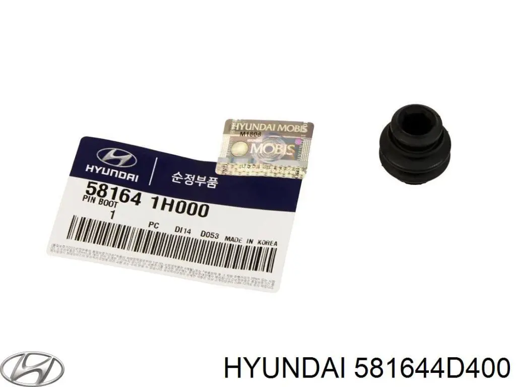 Bota de proteção de suporte guia do freio dianteiro Hyundai/Kia 581643J000 preço, a partir de 10,22 USD