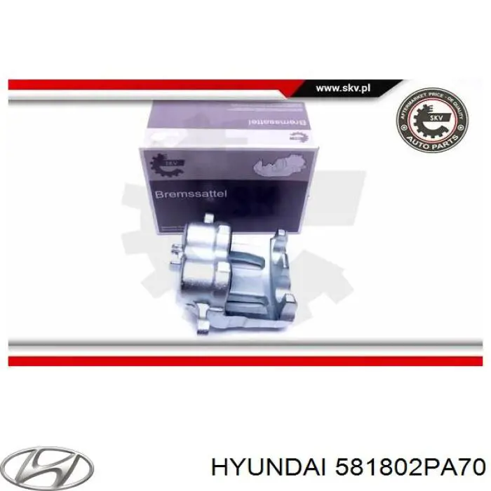 Suporte do freio dianteiro esquerdo Hyundai/Kia 581802PA70 preço, a partir de 66,40 USD