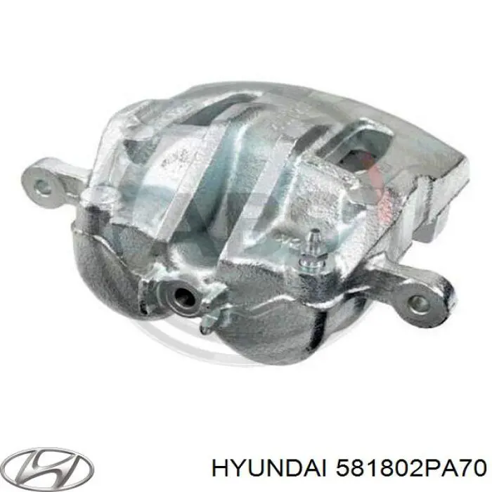 Compre 581802PA70 Hyundai/Kia Suporte do freio dianteiro esquerdo