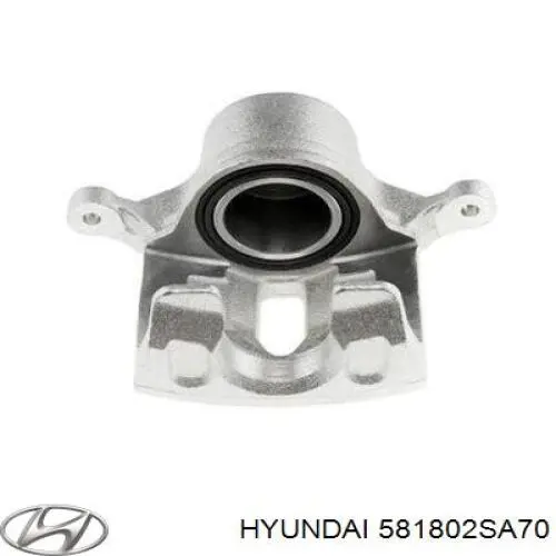581802SA70 Hyundai/Kia Suporte do freio dianteiro esquerdo