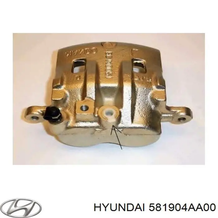 Suporte do freio dianteiro direito Hyundai/Kia 581904AA00 preço, a partir de 98,75 USD