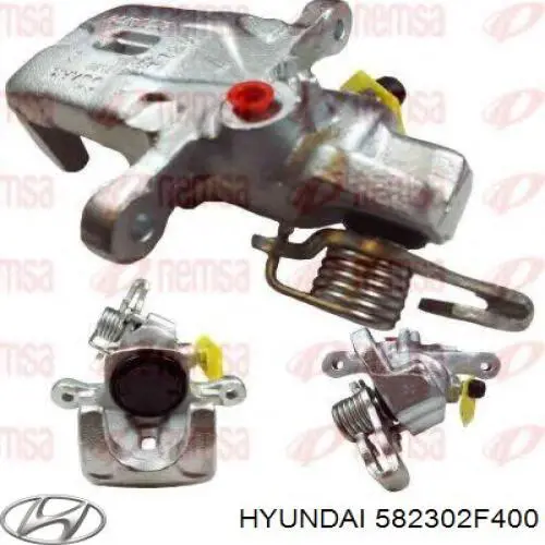 Compre 582302F400 Hyundai/Kia Suporte do freio traseiro direito