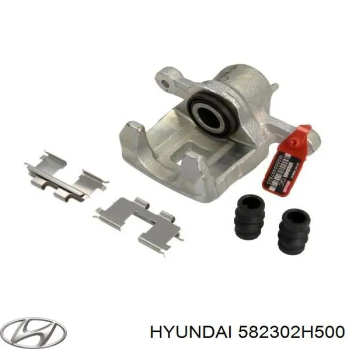 582302H500 Hyundai/Kia Suporte do freio traseiro direito
