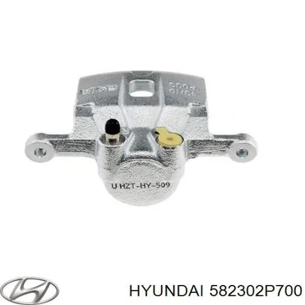 582302P700 Hyundai/Kia Suporte do freio traseiro direito