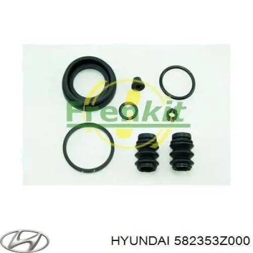 582353Z000 Hyundai/Kia Pistão de suporte do freio traseiro