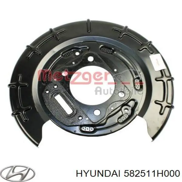 Compre 582511H000 Hyundai/Kia Proteção esquerda do freio de disco traseiro
