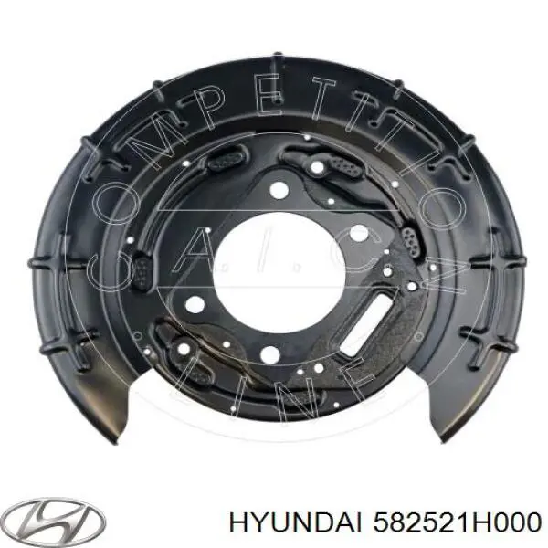 Proteção direita do freio de disco traseiro Hyundai/Kia 582521H000 preço, a partir de 39,39 USD