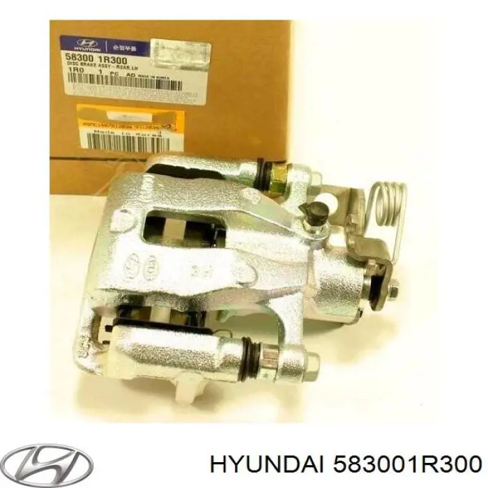 583001R300 Hyundai/Kia Suporte do freio traseiro esquerdo