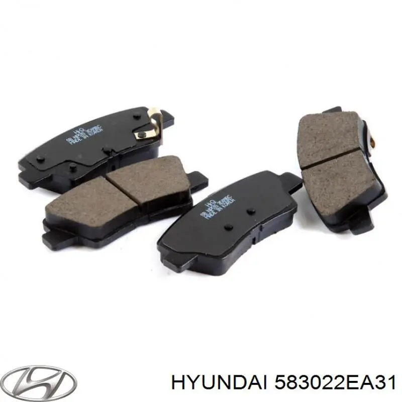 Sapatas do freio traseiras de disco Hyundai/Kia 583022EA31 preço, a partir de 24,33 USD