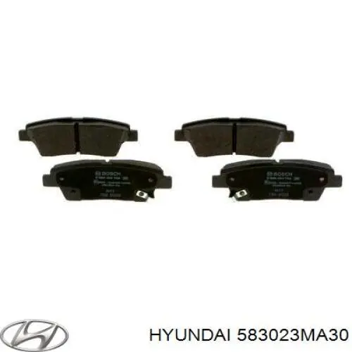 Compre 583023MA30 Hyundai/Kia Sapatas do freio traseiras de disco