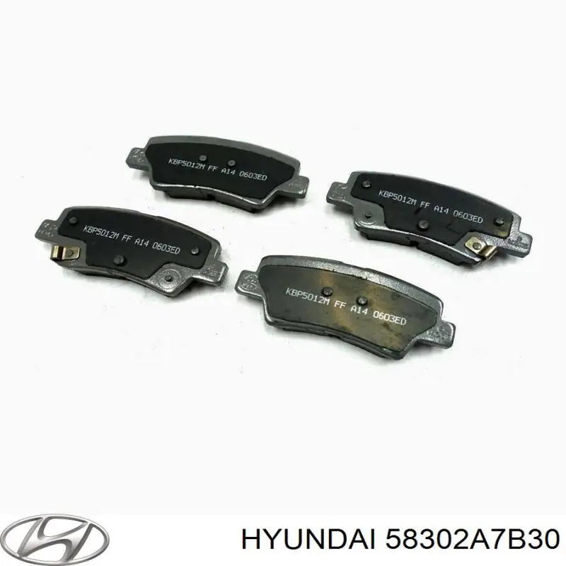 Sapatas do freio traseiras de disco Hyundai/Kia 58302A7B30 preço, a partir de 26,05 USD