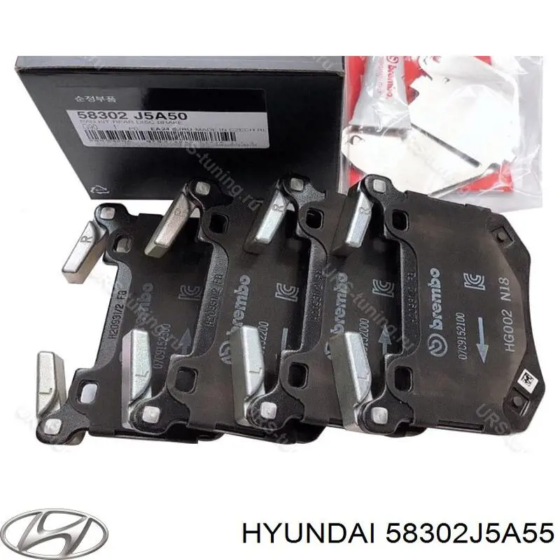 Sapatas do freio traseiras de disco Brembo P30124 preço, a partir de 67,09 USD