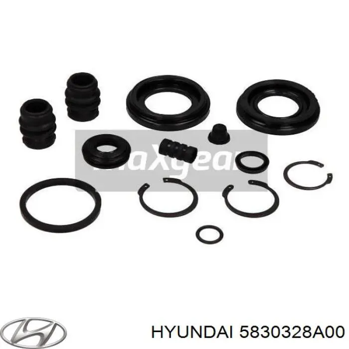 Kit de reparação de suporte do freio traseiro Hyundai/Kia 5830328A00 preço, a partir de 11,55 USD