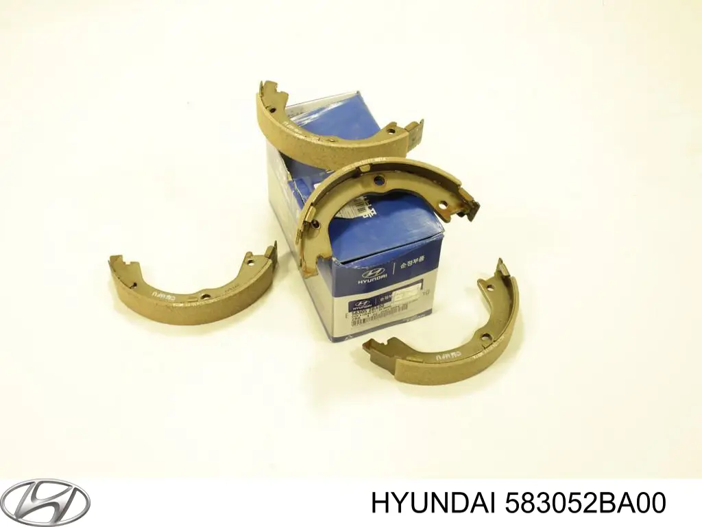 583052BA00 Hyundai/Kia Sapatas do freio de estacionamento