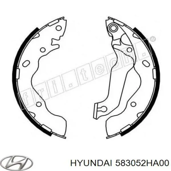 Sapatas do freio traseiras de tambor Hyundai/Kia 583052HA00 preço, a partir de 35,16 USD
