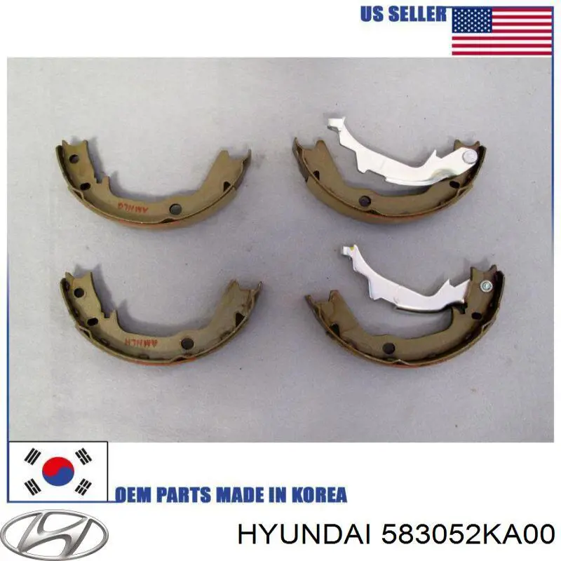 583052KA00 Hyundai/Kia Sapatas do freio de estacionamento