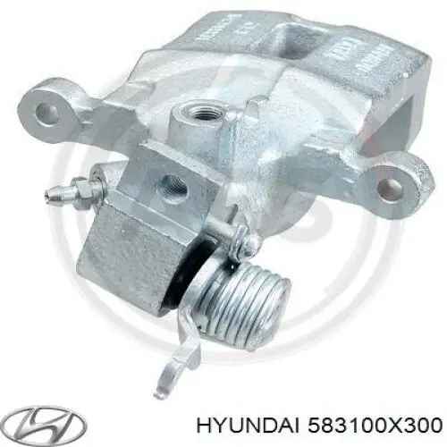Compre 583100X300 Hyundai/Kia Suporte do freio traseiro esquerdo