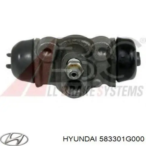 Compre 583301G000 Hyundai/Kia Cilindro traseiro do freio de rodas de trabalho