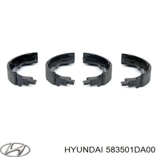 Compre 583501DA00 Hyundai/Kia Sapatas do freio de estacionamento