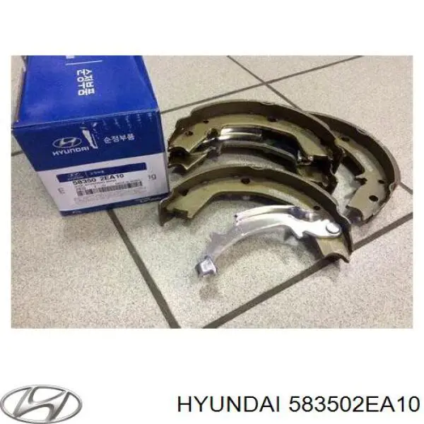 Sapatas do freio de estacionamento Hyundai/Kia 583502EA10 preço, a partir de 45,69 USD