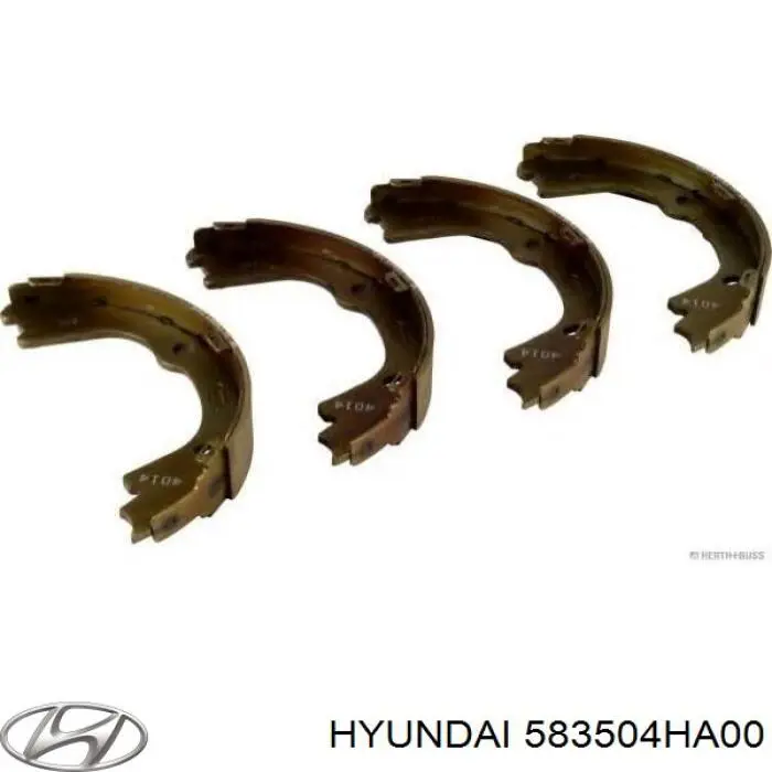 Compre 583504HA00 Hyundai/Kia Sapatas do freio de estacionamento