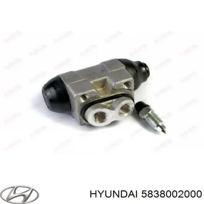 Cilindro traseiro do freio de rodas de trabalho Hyundai/Kia 5838002000 preço, a partir de 15,14 USD