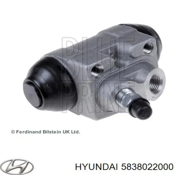 Cilindro traseiro do freio de rodas de trabalho Hyundai/Kia 5838022000 preço, a partir de 24,53 USD
