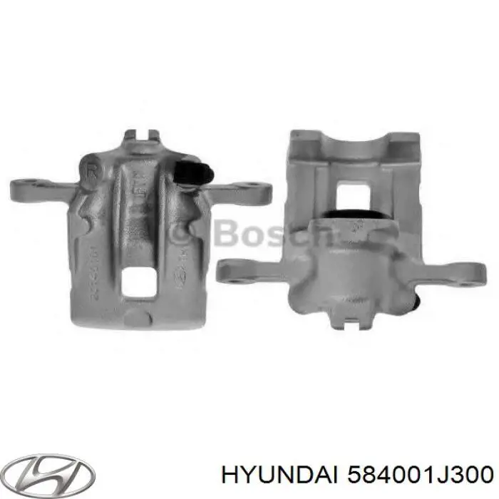 Compre 584001J300 Hyundai/Kia Suporte do freio traseiro direito