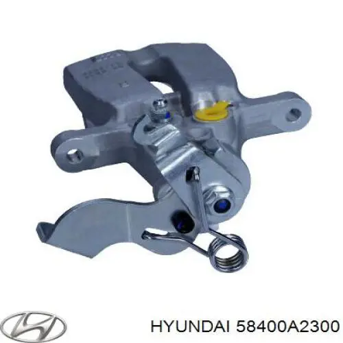 58400A2300 Hyundai/Kia Suporte do freio traseiro direito