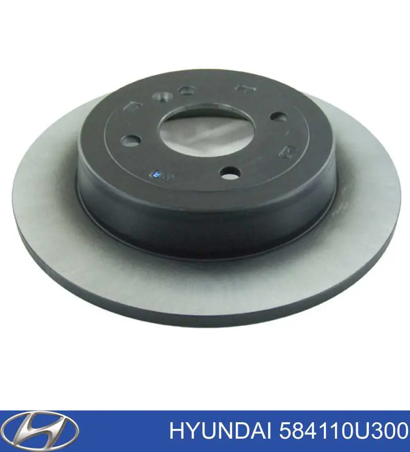 Disco do freio traseiro Hyundai/Kia 584110U300 preço, a partir de 51,17 USD
